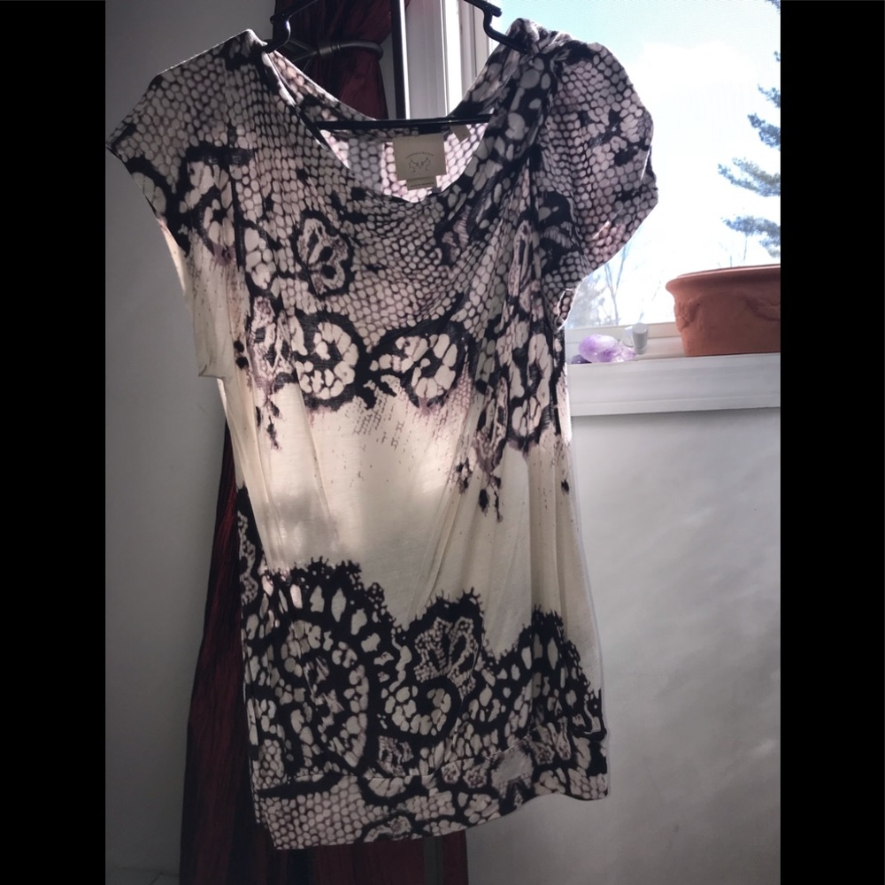 Cowl neck blouse